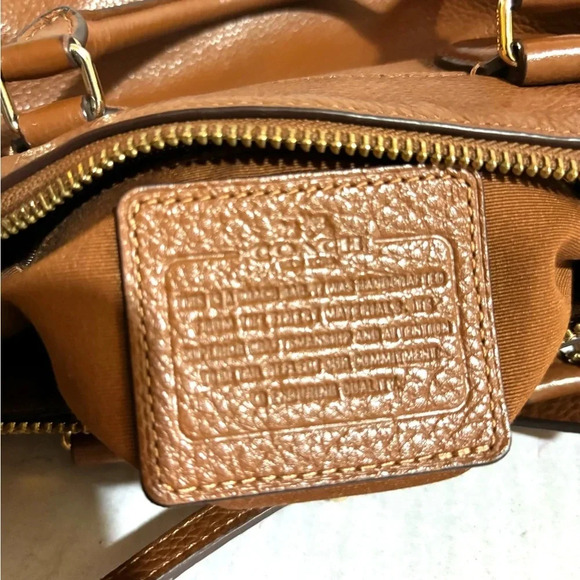 Coach brown crossbody handbag - Picture 12 of 12